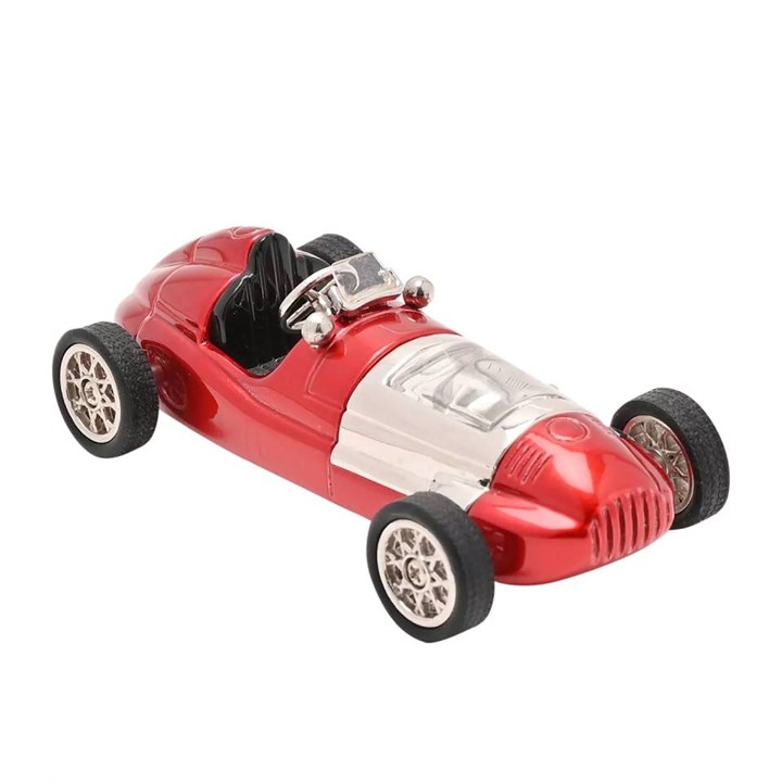 Miniature Red Racing Car Clock - C2949