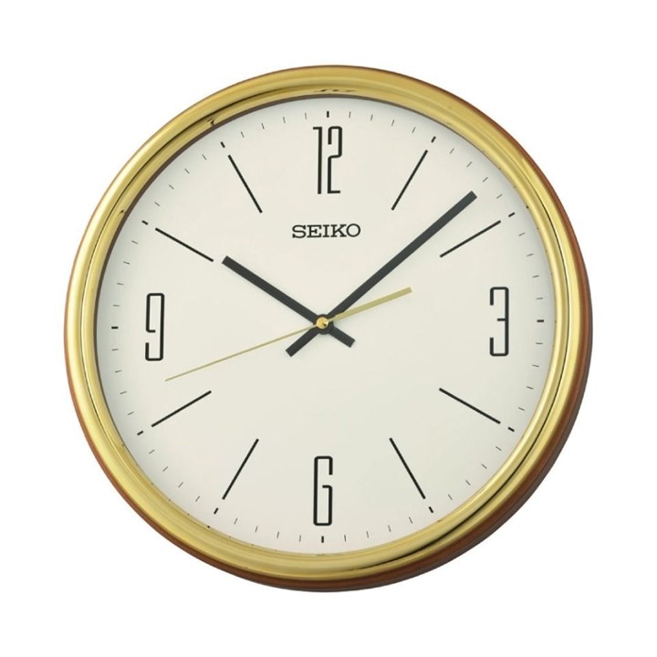 Seiko QXA856G Wooden Wall Clock - C57172