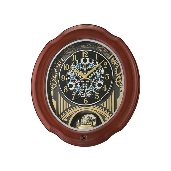 Seiko QXM392B Melodies In Motion Musical Clock - C5954