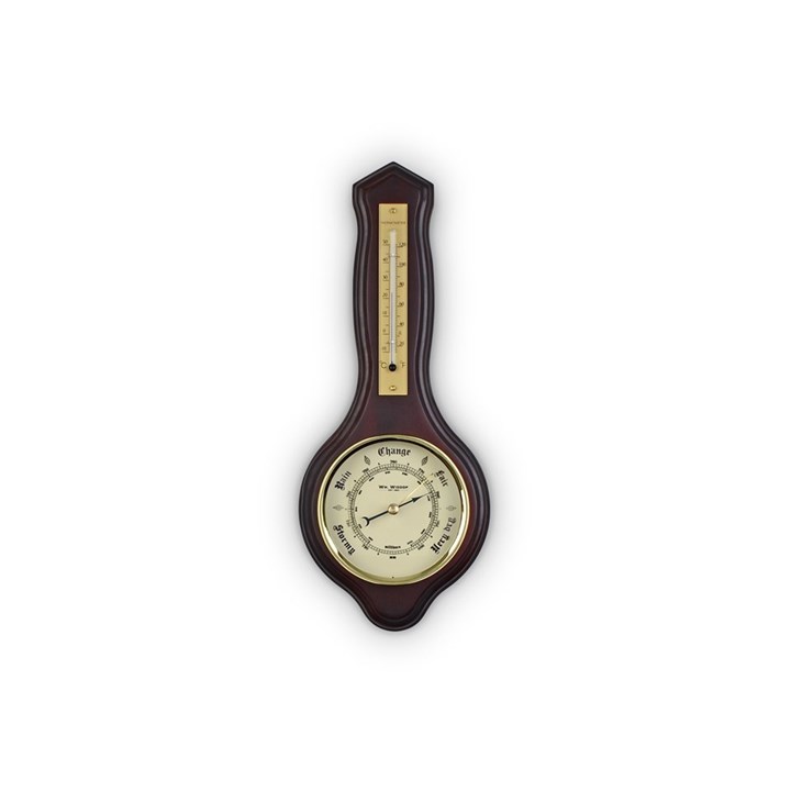 Widdop Wooden Weather Station Barometer - C6624