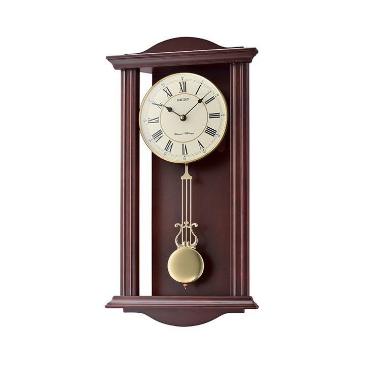 Seiko QXH072B Pendulum Wooden Wall Clock - C7142