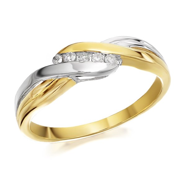 18 Carat Yellow Gold Diamond Dress Ring, Shersby Fine Jewellers