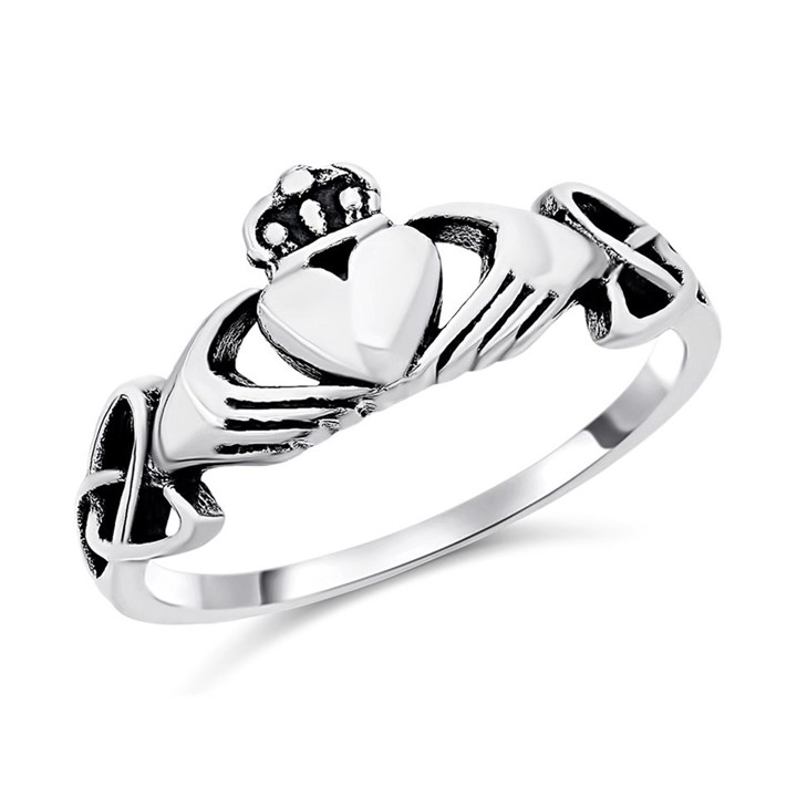 Silver Claddagh Ring - F54001