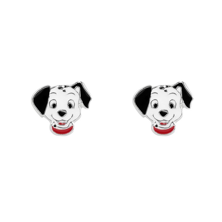 Disney Silver 101 Dalmatian Stud Earrings - F67111