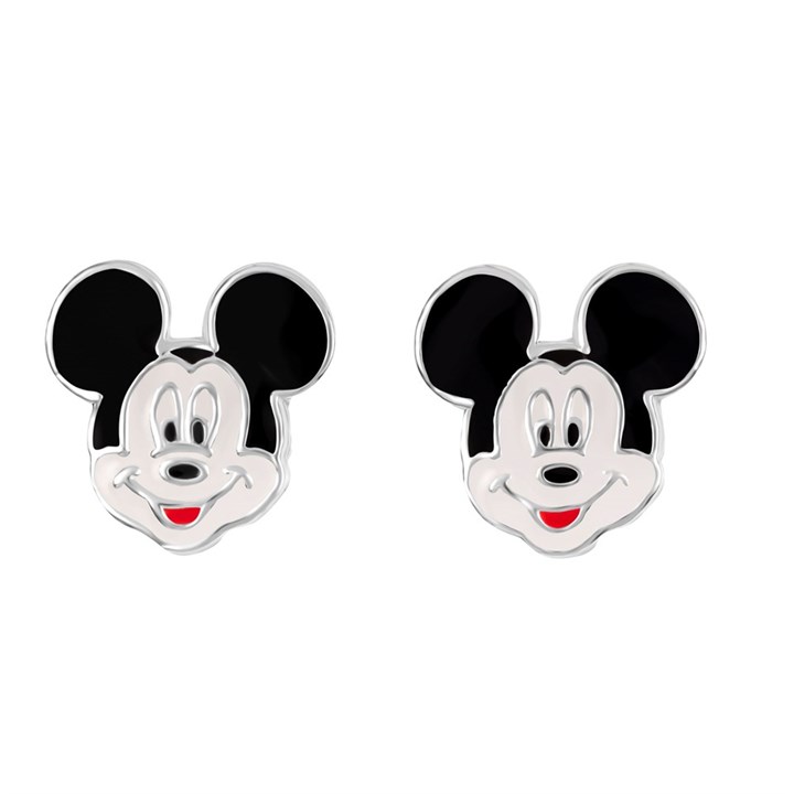 Disney Silver Mickey Mouse Stud Earrings - F67116