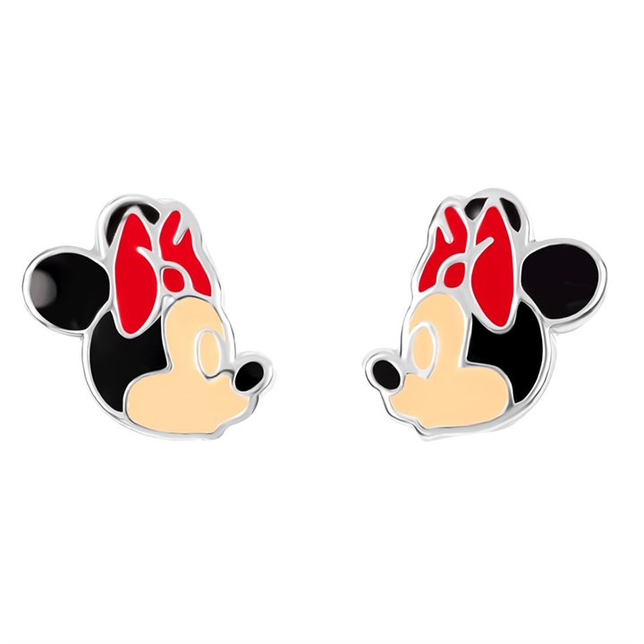 Disney Silver Minnie Mouse Stud Earrings - F67117