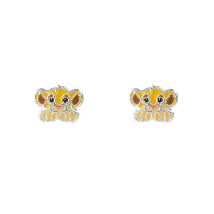 Disney Silver Simba Stud Earrings - F67173