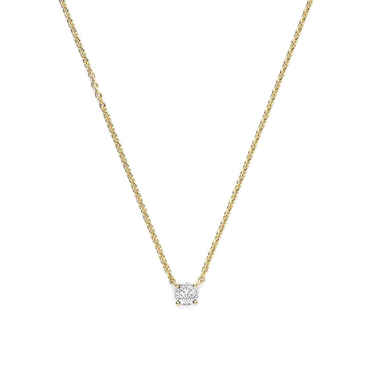 TI SENTO Gold Plated Silver 34087ZY/42 CZ Necklace - F69140
