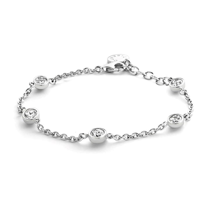 TI SENTO Silver Cubic Zirconia Bracelet - F6988