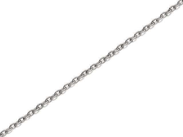 Silver 1mm Wide Trace Chain - 16in - F8632