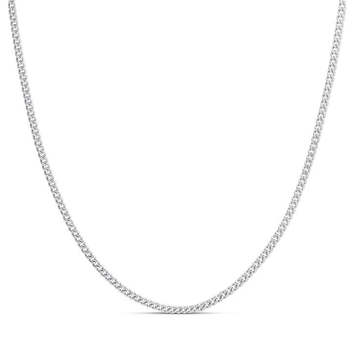 Silver Curb Chain - F8659