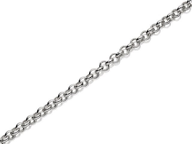 Silver 2mm Wide Micro Belcher Chain - 18in - F8935