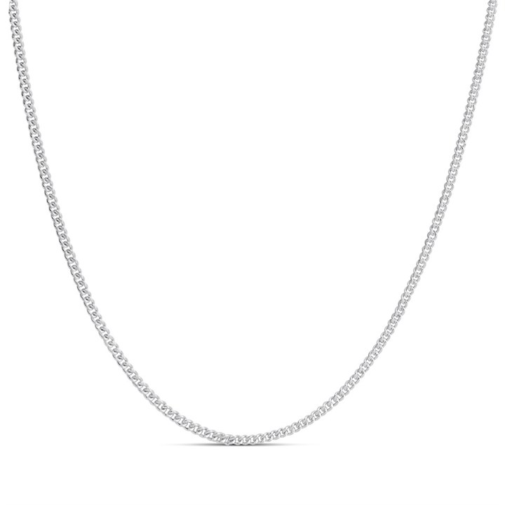 Silver Curb Chain - F9059