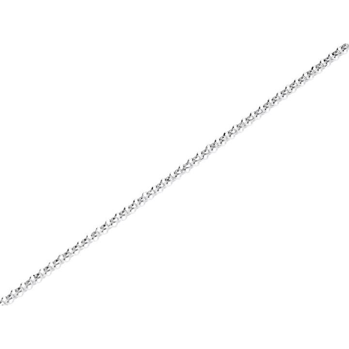 Silver 1mm Wide Belcher Chain - 24in - F9536
