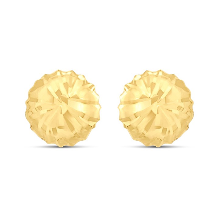 14ct Gold 4mm Ball Stud Earrings - G1329