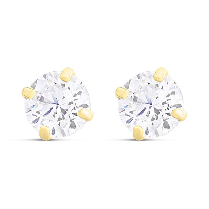 9ct Gold Stud Earrings - 3mm - G3014
