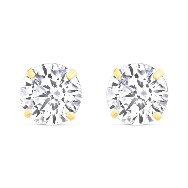 9ct Gold Stud Earrings - 5mm - G3016