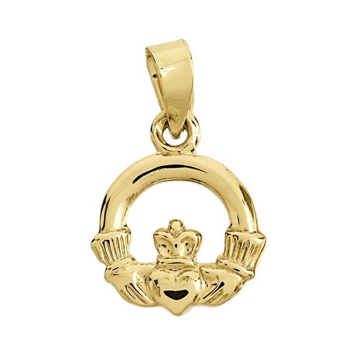 9ct Gold Claddagh Charm - G3331