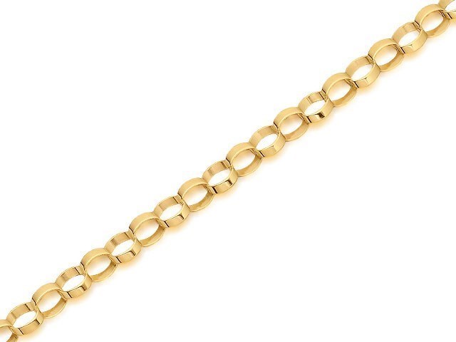 9ct Gold Bracelet - 7.25in - EXCLUSIVE - G6465