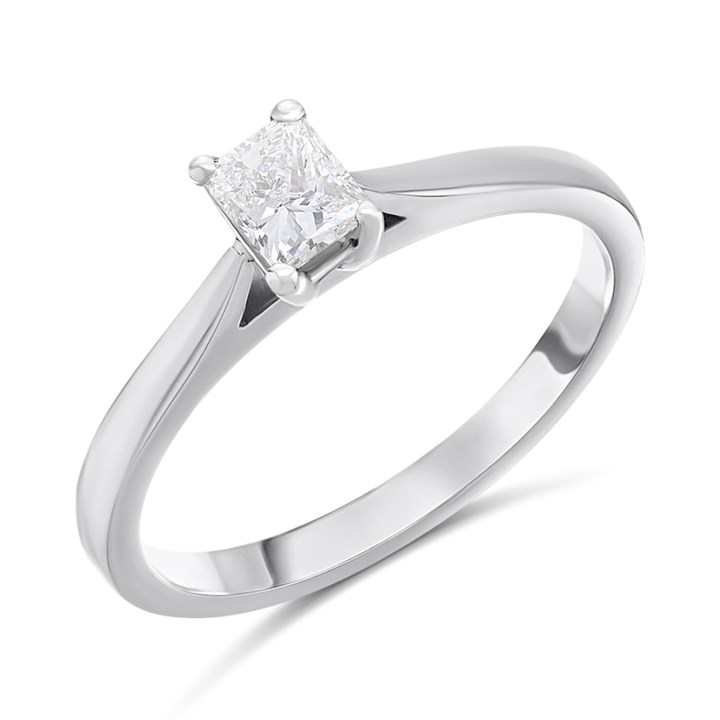 Platinum Diamond Solitaire Engagement Ring - 47pts - G/VS1 - H041166
