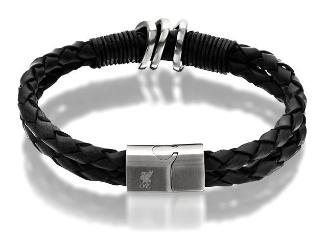 Leather Liverpool FC Bracelet - J2284