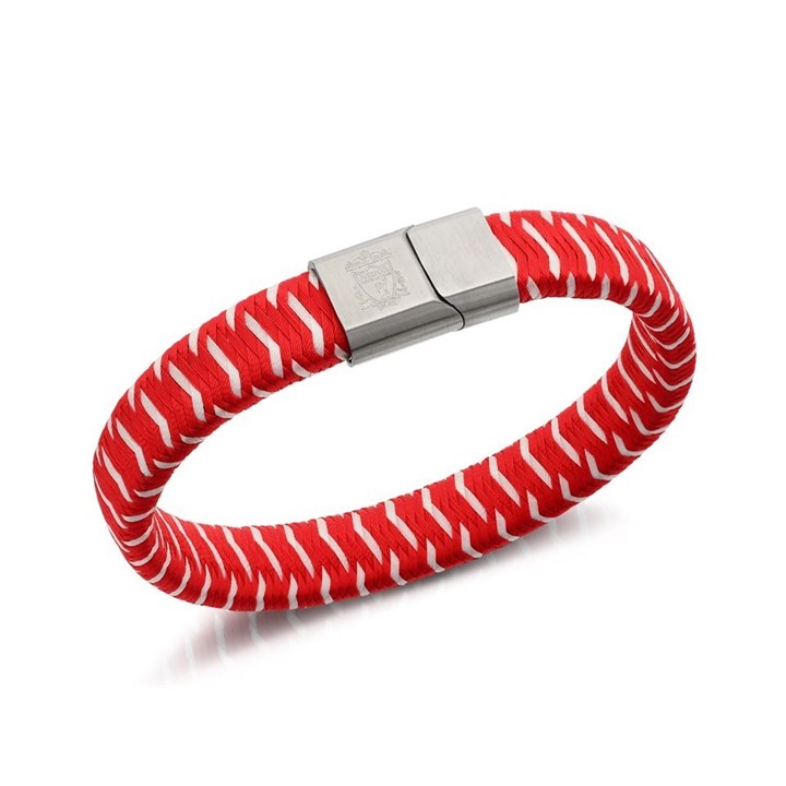 Liverpool FC Red Woven Bracelet - J2299