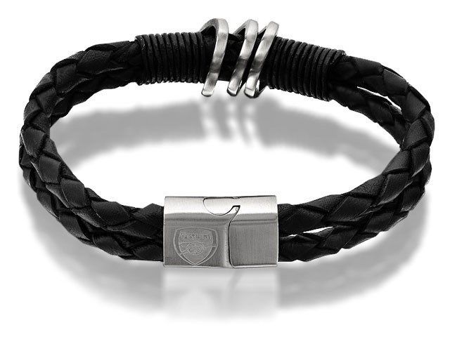 Leather Arsenal FC Bracelet - J2384