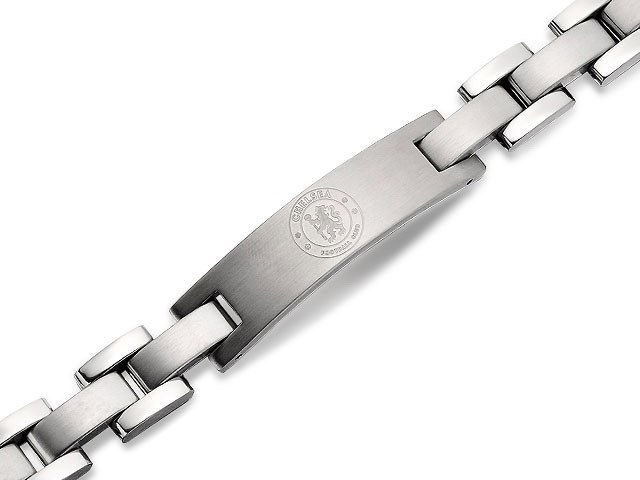 Stainless Steel Chelsea FC Identity Bracelet - J2496