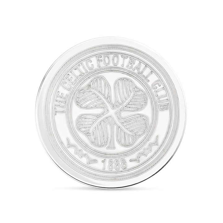 Stainless Steel Celtic Crest Stud Earring - J29020