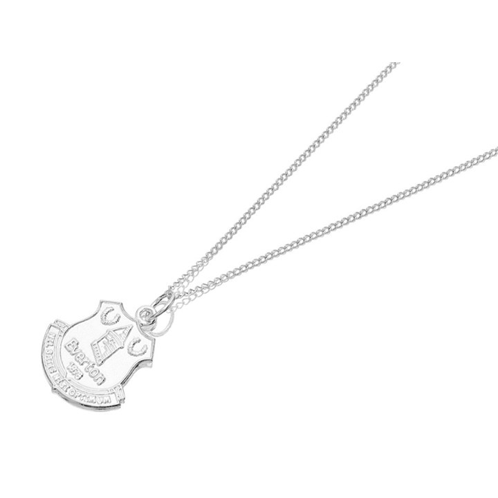 Silver Everton FC Crest Necklace - J2942