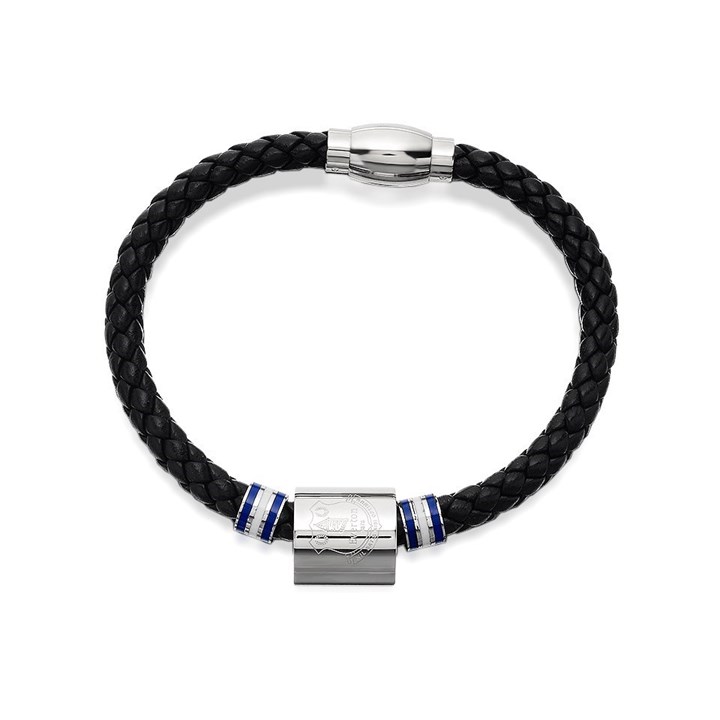 Leather Everton FC Bracelet - J2951