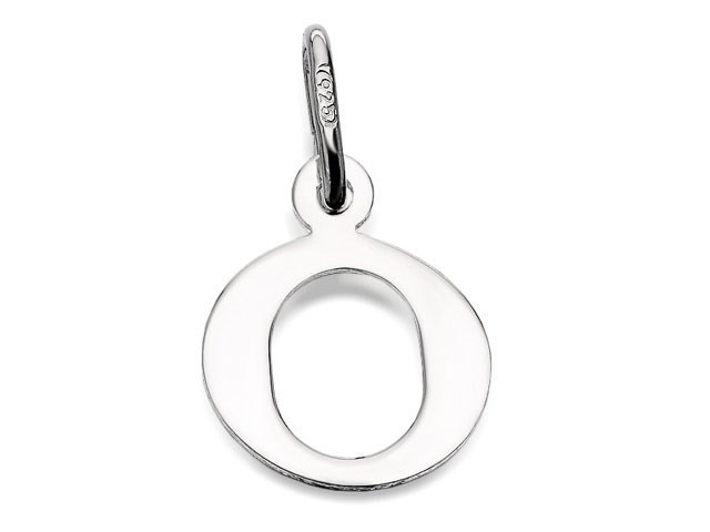 Silver Initial O - J3740