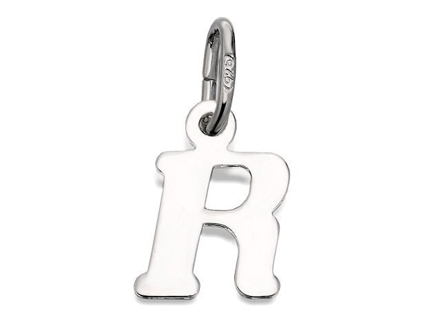 Silver Initial R - J3743