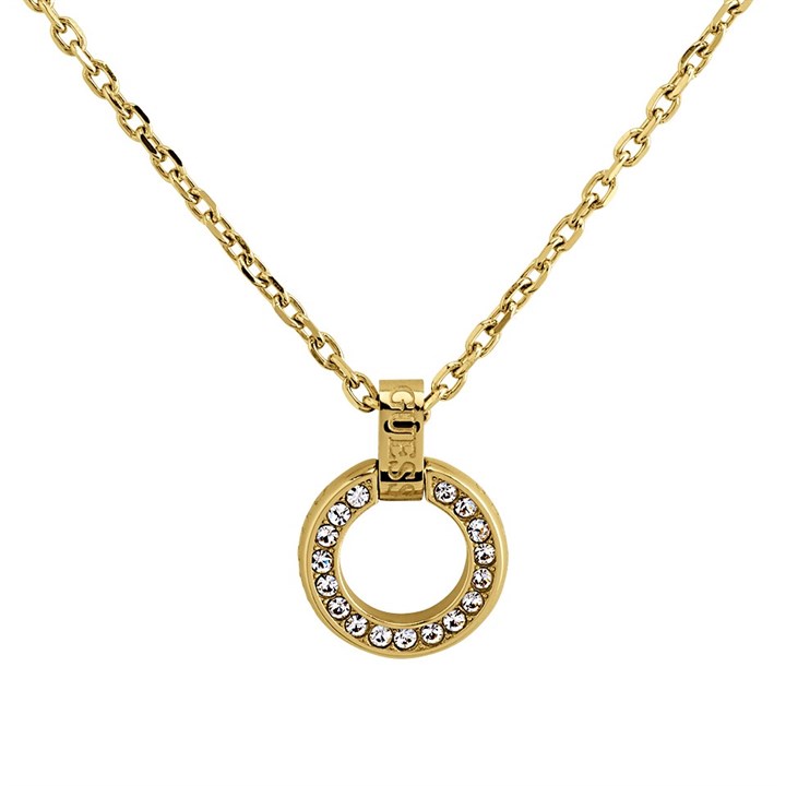 GUESS UBN03159YG Circle Lights Necklace - J42212