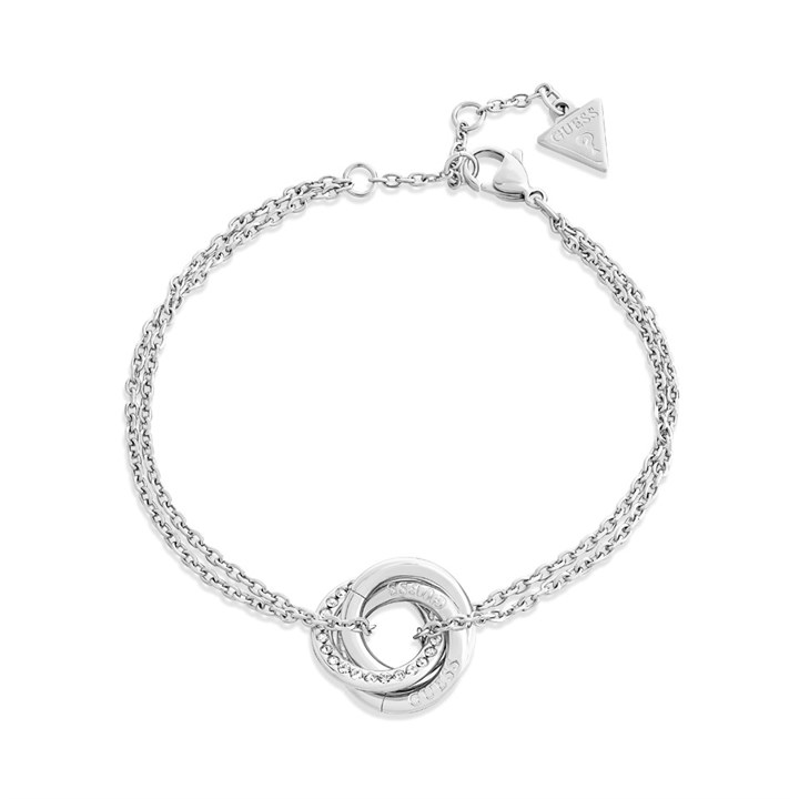 GUESS JUBB04063RHL Crystal Mini Links Bracelet - J42750
