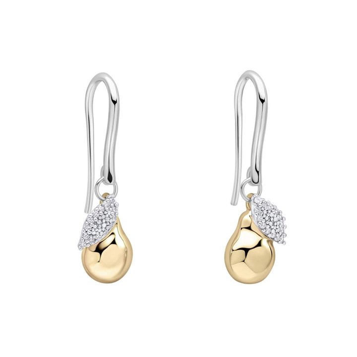 Laura Ashley CZ Pear Drop Earrings - J4304