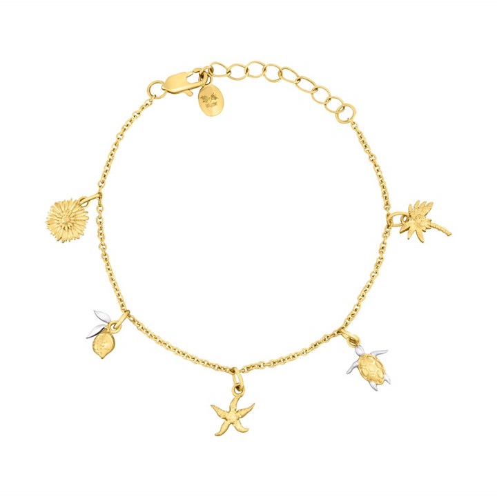 Laura Ashley LA090 Summer Charm Bracelet - J4343