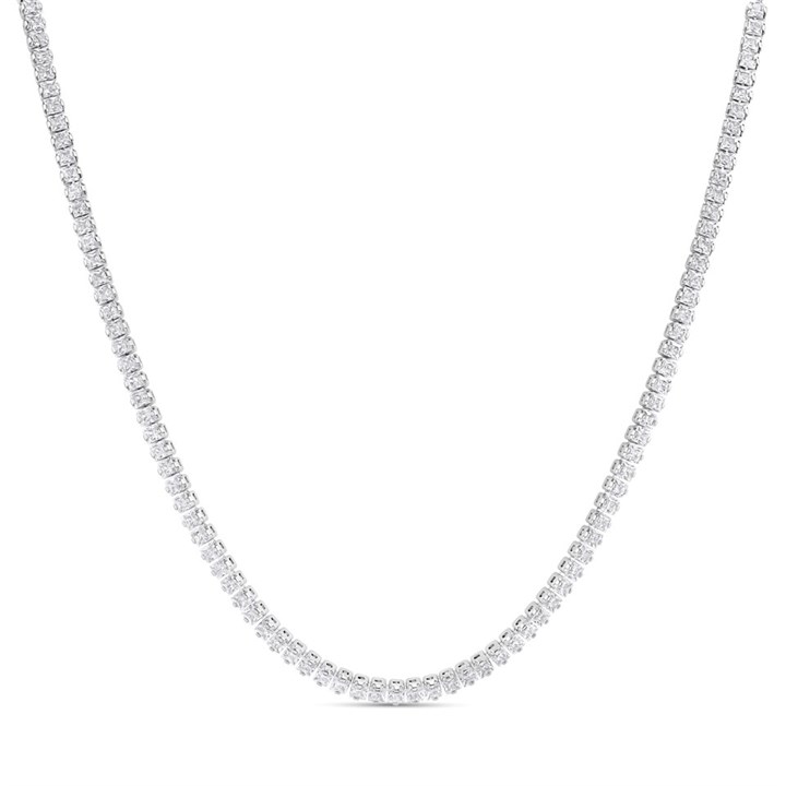 Fossil JA7271040 Clear Stone Necklace - J49369