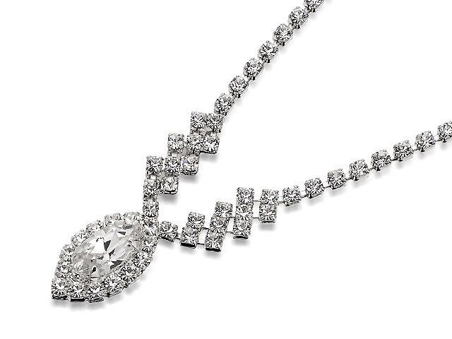 Diamante Marquise Necklet - J5330