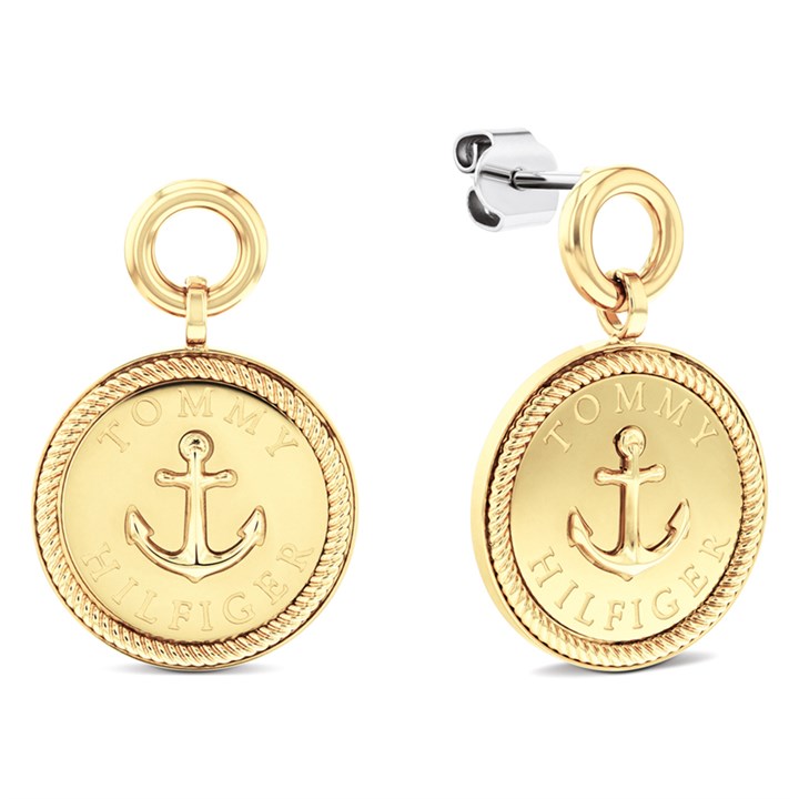 Tommy Hilfiger 2781032 Gold Tone Earrings - J7386