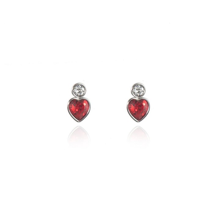 Cachet Posy Simple Heart Stud Earrings - J74104
