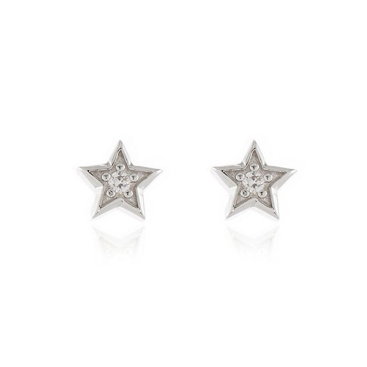 Cachet Luna Cubic Zirconia Star Stud Earrings - J74114
