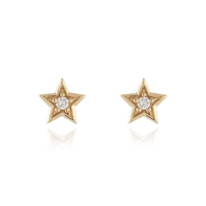 Cachet Luna Cubic Zirconia Star Stud Earrings - J74115