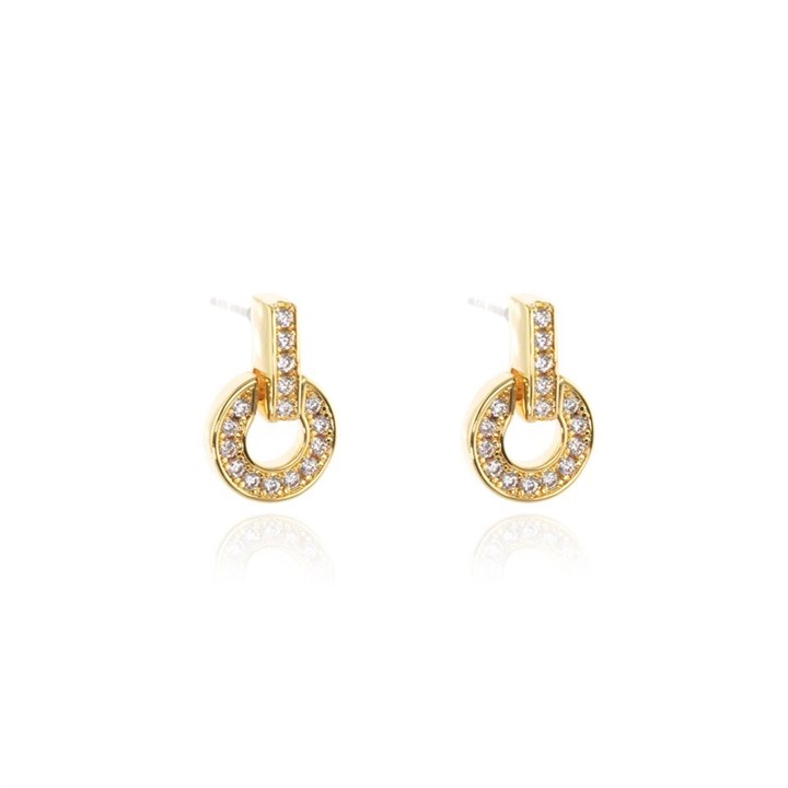 Cachet Elana Cubic Zirconia Circle Drop Earrings - J74127