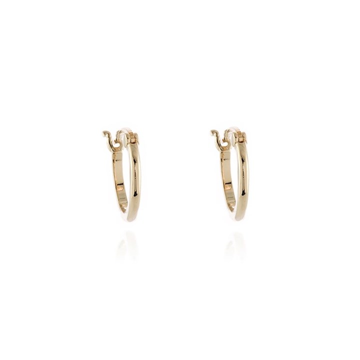 Cachet Keely Gold Tone Hoop Earrings - J7474