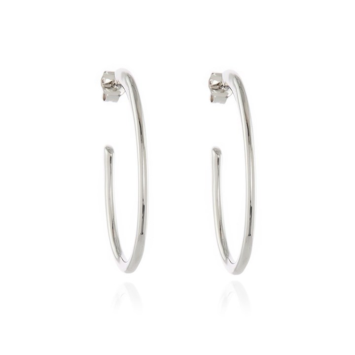 Cachet Palila Silver Tone Hoop Earrings - J7480