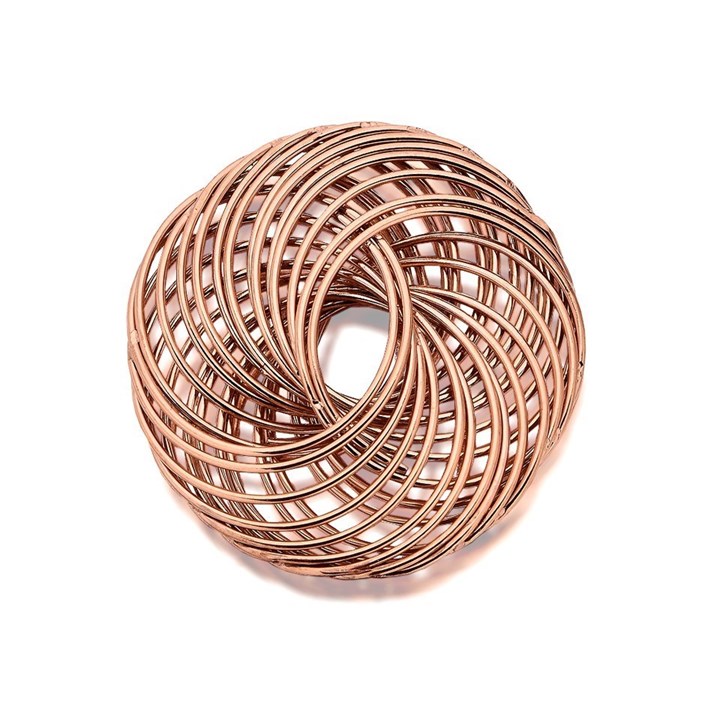 Quoins QMB13LR Inspiration Rose Plated Gold Coin - Large - J7578