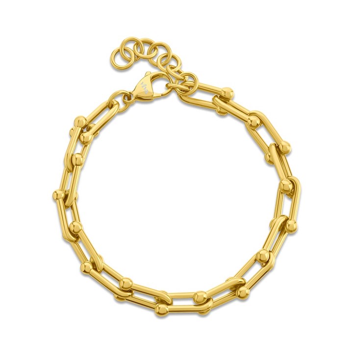 VIVA Large Paperclip Adjustable Bracelet - J76138