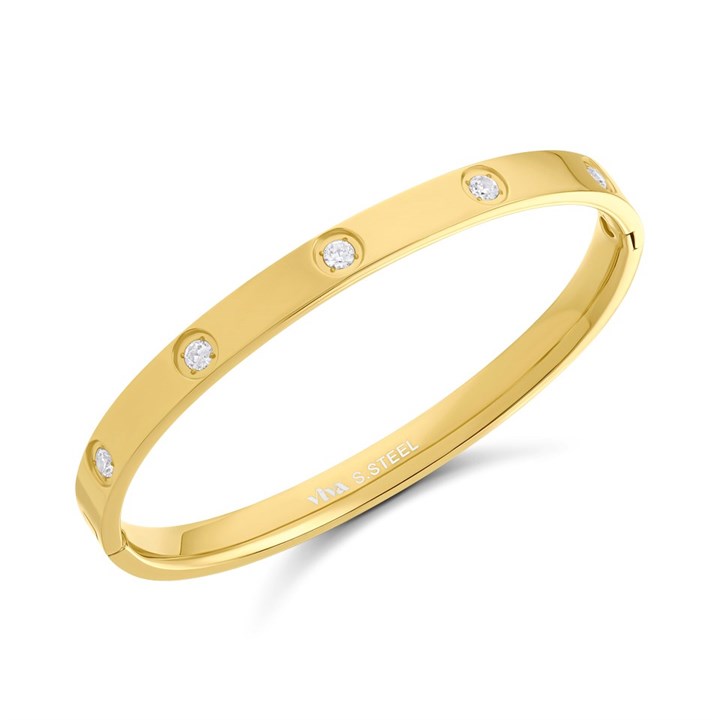 VIVA Cubic Zirconia Bangle - J76144
