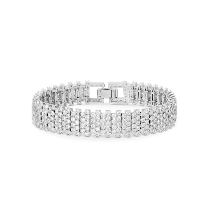 Crystal Allure CZ Snake Bracelet - J79115